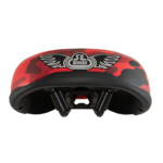 SE Racing SE Racing Flyer BMX bicycle seat saddle, 8mm rails RED CAMO