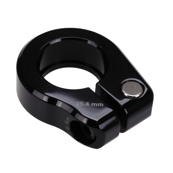 Phil Wood 25.4mm Seatpost Collar Clamp (Porkchop Edition!) - BLACK
