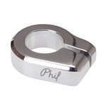 Phil Wood 25.4mm Seatpost Collar Clamp (Porkchop Edition!) - SUPER POLISH