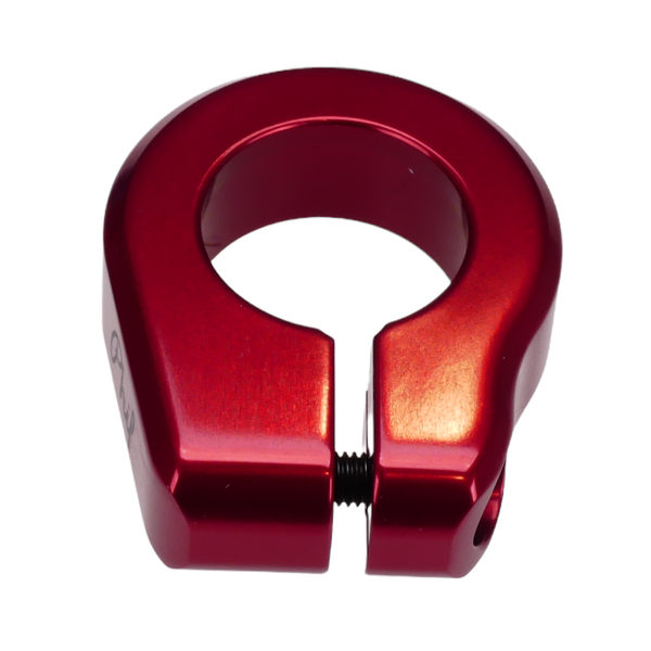 Phil Wood 25.4mm Seatpost Collar Clamp (Porkchop Edition!) - RED