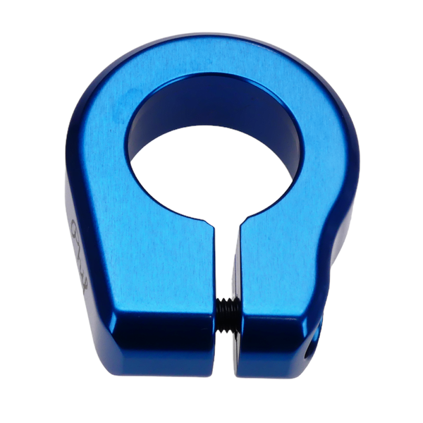 Phil Wood 25.4mm Seatpost Collar Clamp (Porkchop Edition!) - BLUE