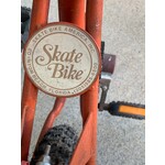 Porkchop BMX Skate Bike round restoration decal (SILVER)