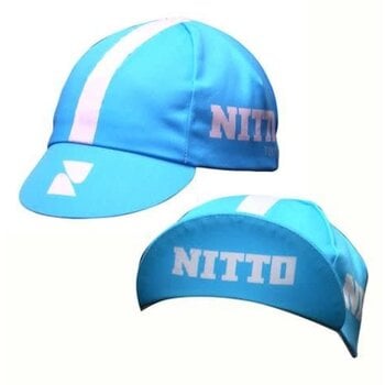 Nitto Nitto Vintage-Style Cycling Cap - CYAN BLUE