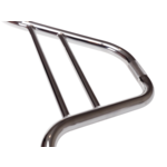 Porkchop BMX Porkchop BMX Ladder Bars bicycle handlebars - 4130 Chromoly - CHROME *MADE IN USA*