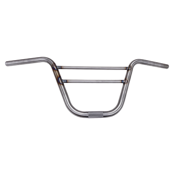 Porkchop BMX Porkchop BMX Ladder Bars bicycle handlebars - 4130 Chromoly - RAW *MADE IN USA*