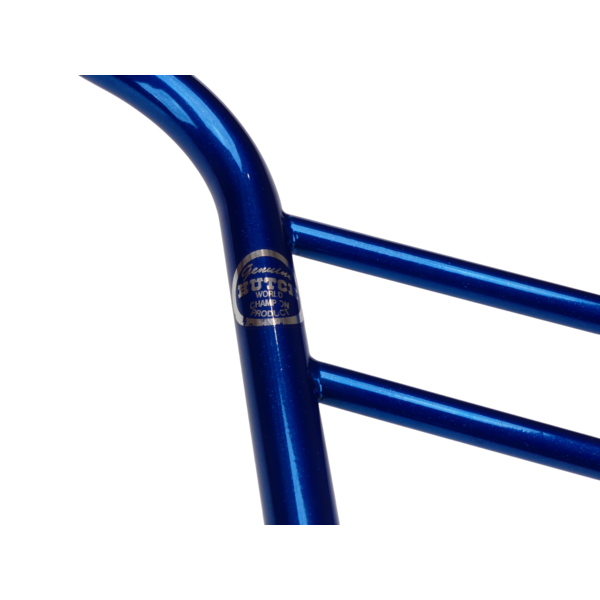 ***USED*** Signed 1984 Hutch "Mike Buff" Ladder Bars Handlebars BLUE SPARKLE **USED***