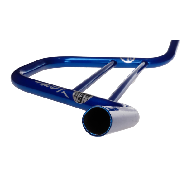 ***USED*** Signed 1984 Hutch "Mike Buff" Ladder Bars Handlebars BLUE SPARKLE **USED***
