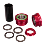 Theory Euro (BSA) sealed bearing Bottom Bracket for 19mm crank spindle RED