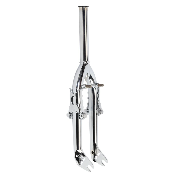 Haro Haro Lineage 20" Wheel 1 1/8" Threadless 3/8" Dropout 990 Mount Fork w/ Folding Pegs Standers - CHROME