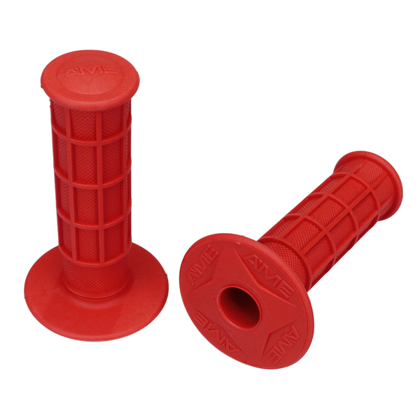 A'ME AME Full Waffle old school BMX bicycle grips - RED