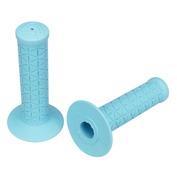 A'ME AME old school BMX bicycle grips - TRI - BABY BLUE