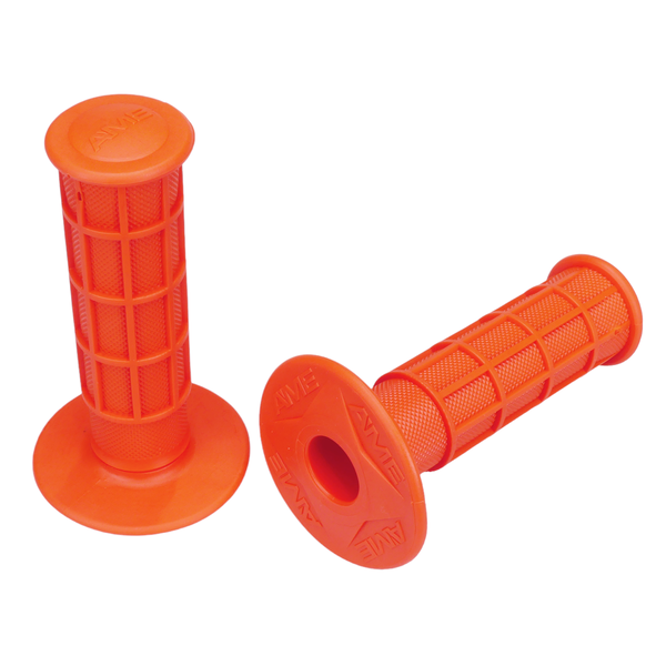 A'ME AME Full Waffle old school BMX bicycle grips - ORANGE