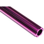 Porkchop BMX ***BLEMISH***Fluted aluminum alloy seat post 22.2mm (7/8") - 450mm - PURPLE ANODIZED***BLEMISH***