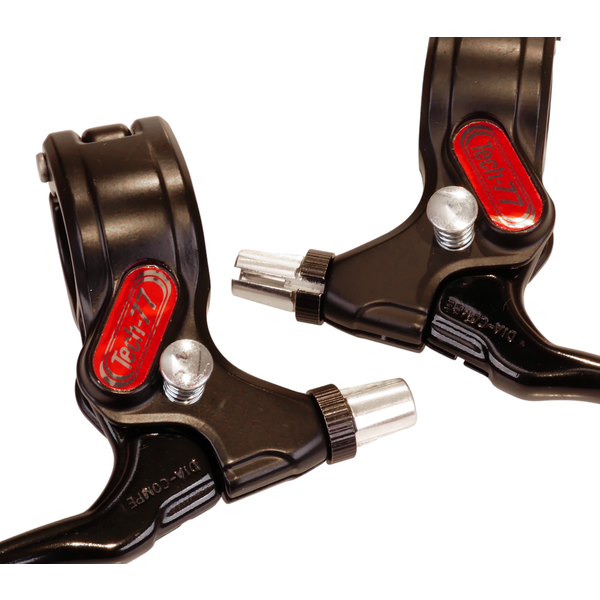 Dia-Compe Dia-Compe Tech 77 BMX bicycle brake lever decals stickers (PAIR) ANODIZED RED