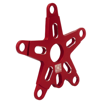 Chop Saw USA Chop Saw RETRO alloy BMX bicycle chainring spider 110mm bcd - RED