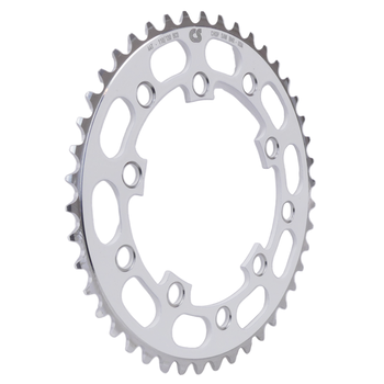 Chop Saw USA Chop Saw I 44T BMX Single Speed Bicycle Chainring 110/130 bcd - WHITE