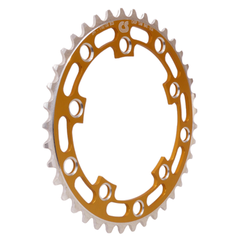 Chop Saw USA Chop Saw I 39T BMX Single Speed Bicycle Chainring 110/130 bcd - GOLD ANODIZED