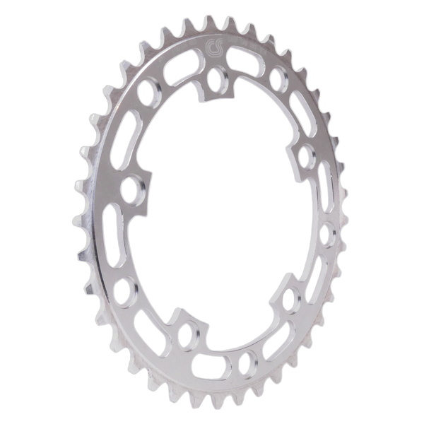 Chop Saw USA Chop Saw I 39T BMX Single Speed Bicycle Chainring 110/130 bcd - SILVER ANODIZED