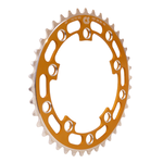 Chop Saw USA Chop Saw I 40T BMX Single Speed Bicycle Chainring 110/130 bcd - GOLD ANODIZED