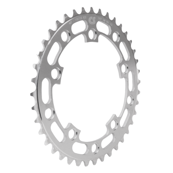 Chop Saw USA Chop Saw I 40T BMX Single Speed Bicycle Chainring 110/130 bcd - SILVER ANODIZED