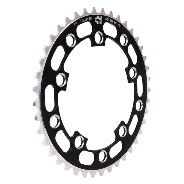 Chop Saw USA Chop Saw I 41T BMX Single Speed Bicycle Chainring 110/130 bcd - BLACK ANODIZED