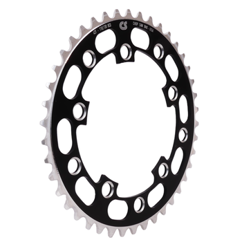 Chop Saw USA Chop Saw I 42T BMX Single Speed Bicycle Chainring 110/130 bcd - BLACK ANODIZED