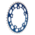 Chop Saw USA Chop Saw I 42T BMX Single Speed Bicycle Chainring 110/130 bcd - BLUE ANODIZED