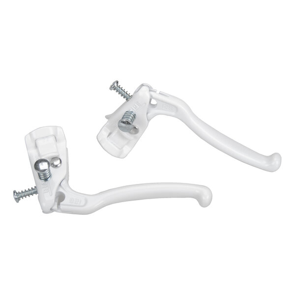 Dia-Compe Dia-Compe 128 Tech 6 old school BMX Bicycle Locking Brake Lever Set - WHITE