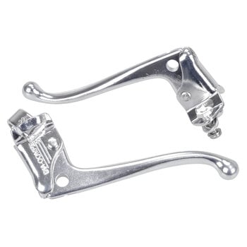 Dia-Compe Dia-Compe 131 Touring Road Bicycle Old School Brake Lever Set SILVER