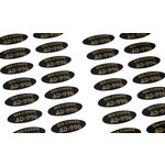 Dia-Compe Dia-Compe AD-996 (Diatech Hombre) BMX bicycle U-brake decal sticker BLACK & GOLD (EACH)