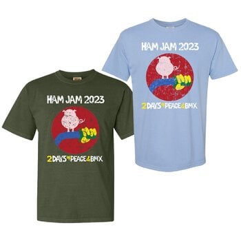 Porkchop BMX 2023 Ham Jam event t-shirt PORKSTOCK