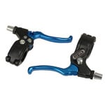 Dia-Compe Dia-Compe Tech 77 LOCKING BMX bicycle brake levers lever set BLACK DARK BLUE