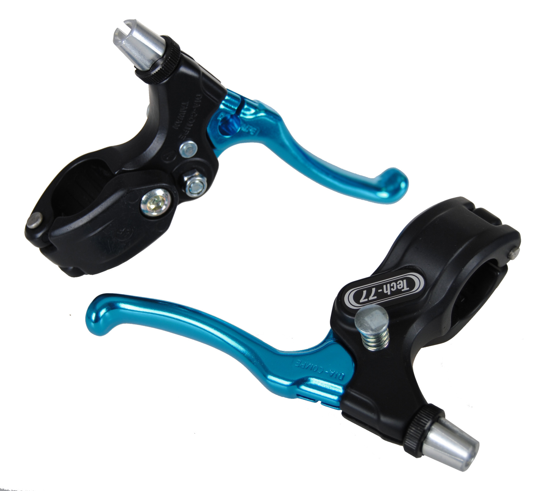Dia-Compe Tech 77 LOCKING BMX bicycle brake levers lever set BLACK