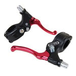 Dia-Compe Dia-Compe Tech 77 LOCKING BMX bicycle brake levers lever set BLACK RED