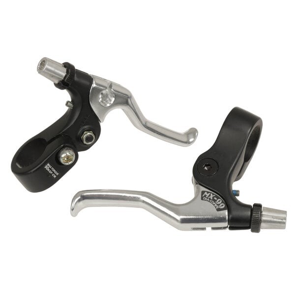 Dia-Compe Dia-Compe MX99 bicycle BMX LH and RH brake lever SET - BLACK & SILVER