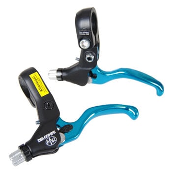 Dia-Compe Dia-Compe MX2 bicycle BMX LH and RH brake lever SET - BRIGHT DIP BLUE