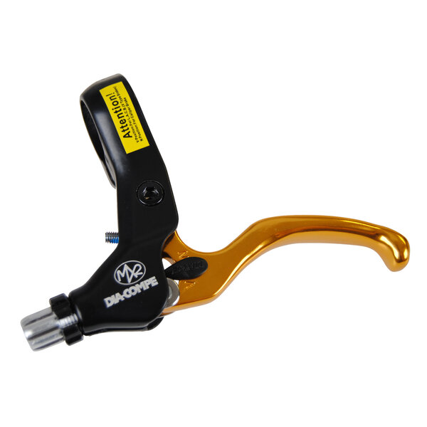 Dia-Compe MX2 Gold Left Hand BMX Brake Lever - NOS MX25009T