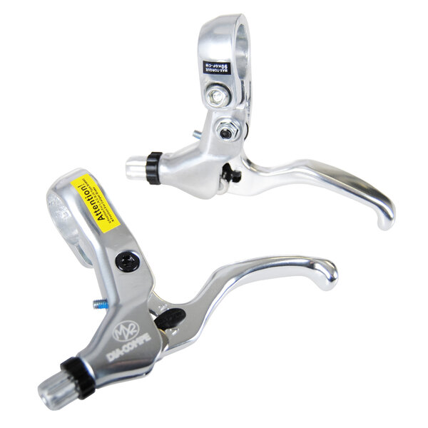 Dia-Compe Dia-Compe MX2 bicycle BMX LH and RH brake lever SET - SILVER