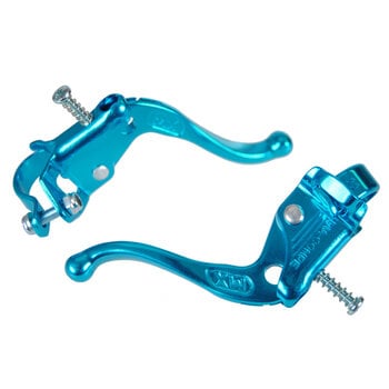 Dia-Compe Dia-Compe Tech 4 BMX bicycle brake lever set - BRIGHT DIP BLUE