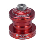 Dia-Compe Diatech D-1 FS D-Cup BMX bicycle headset 1 1/8" THREADLESS - RED