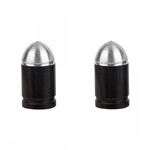 Trik Topz Bullet Bicycle PRESTA Valve Caps (pair) - BLACK