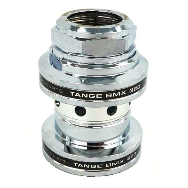 Tange-Seiki Tange MX320  sealed bearing aluminum alloy old school BMX bicycle headset - 1" threaded w/ 32.7mm cups - SUPER POLISH