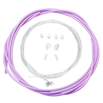 Porkchop BMX Basic Bicycle Brake Cable Kit for BMX/MTB - LIGHT PURPLE