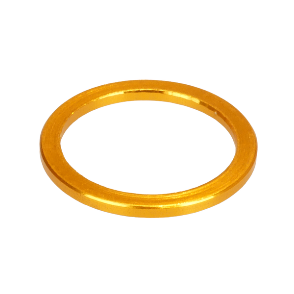 Porkchop BMX 1" headset spacer 2mm thick for old school BMX, MINI, or Road bicycle - GOLD ANODIZED
