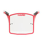 Haro Haro Series 1B old school BMX bicycle Number Plate RED