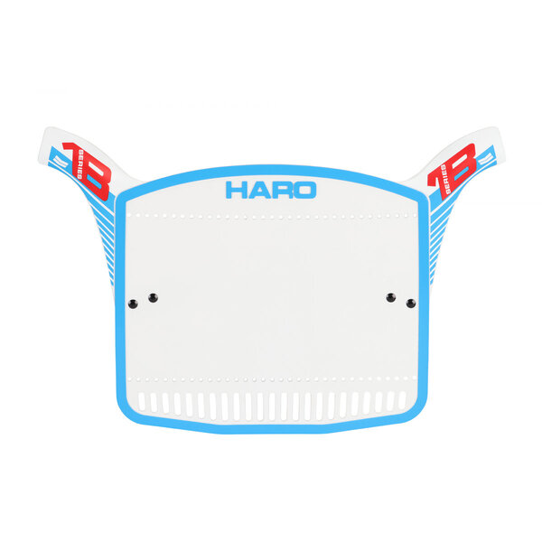 Haro Haro Series 1B old school BMX bicycle Number Plate BLUE