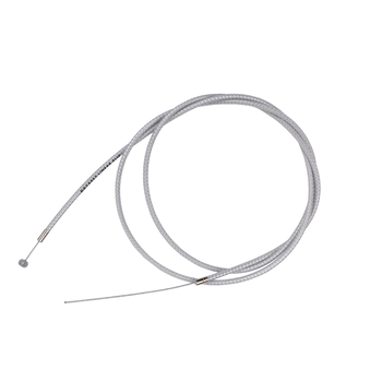 Odyssey Odyssey LINEAR K-shield Slic-Kable original bicycle brake cable - CLEAR BRAIDED SILVER