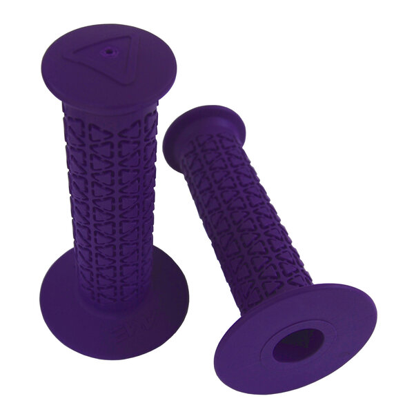 A'ME AME old school BMX bicycle grips - ROUNDS - DARK PURPLE