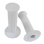 A'ME AME old school BMX bicycle grips - ROUNDS - WHITE