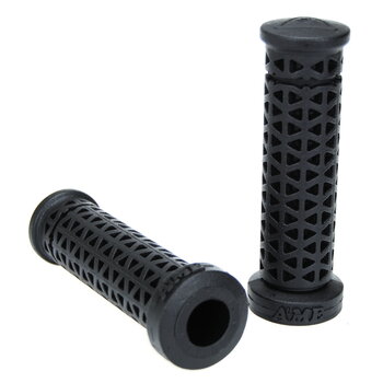 A'ME A'ME Zone bicycle BMX MTB flangeless grips (SOFT) - BLACK